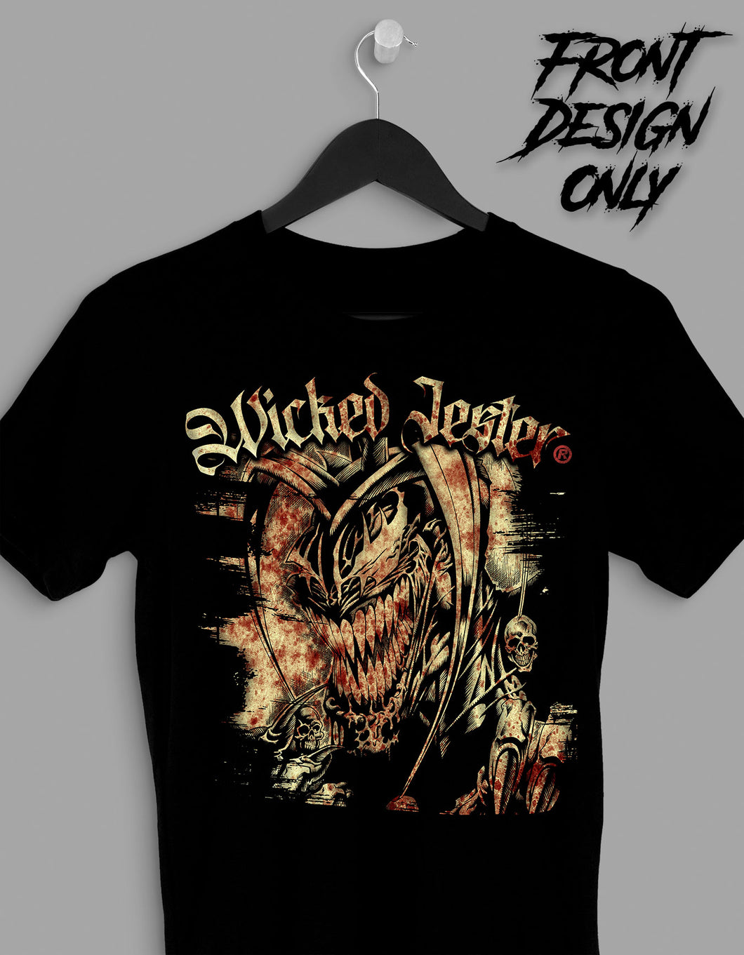 Bloody Slash Graphic Tee Shirt (S16)
